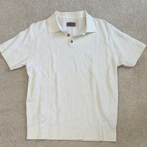 Elegant whitePolo Shirt